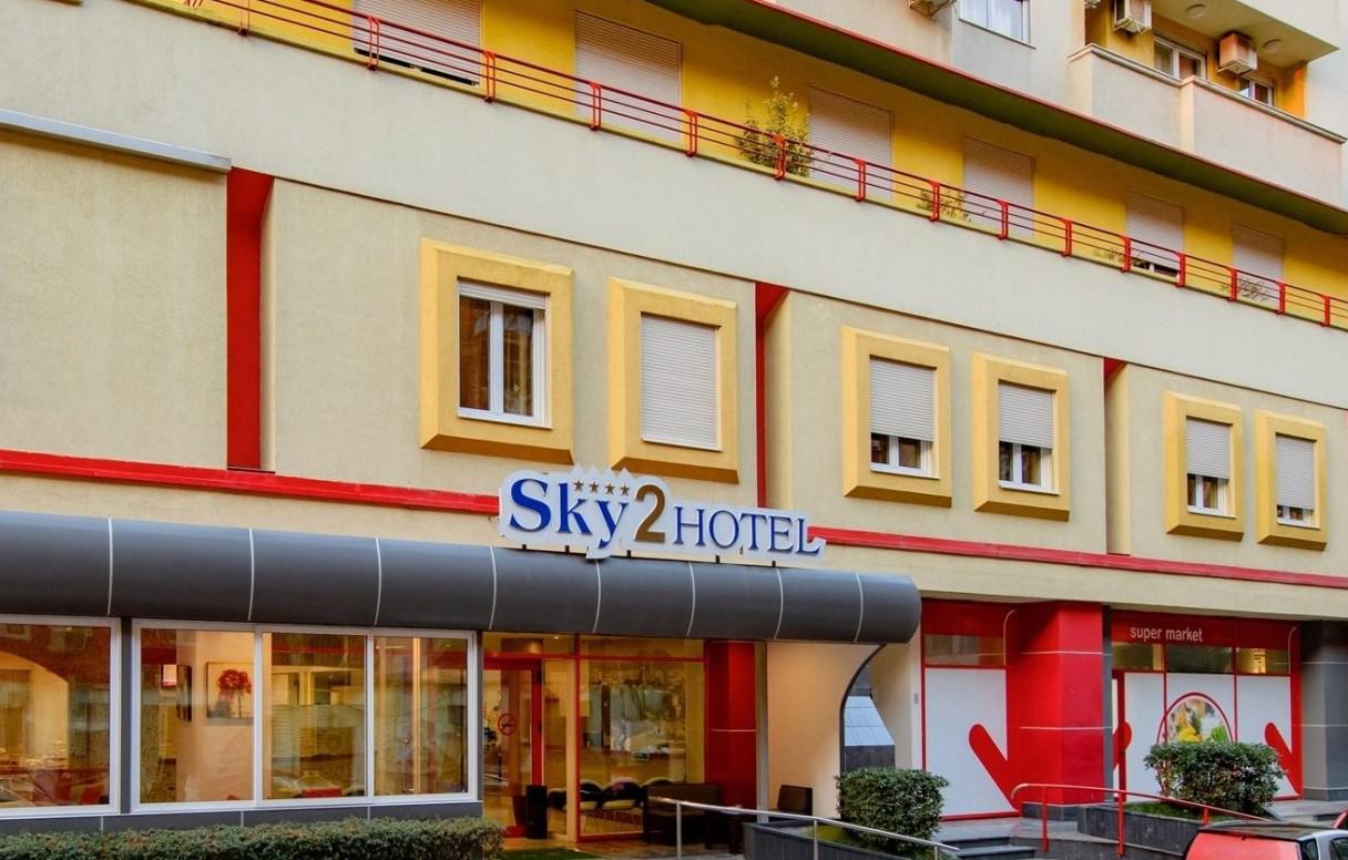 Sky 2 Hotel Tirana Eksteriør billede