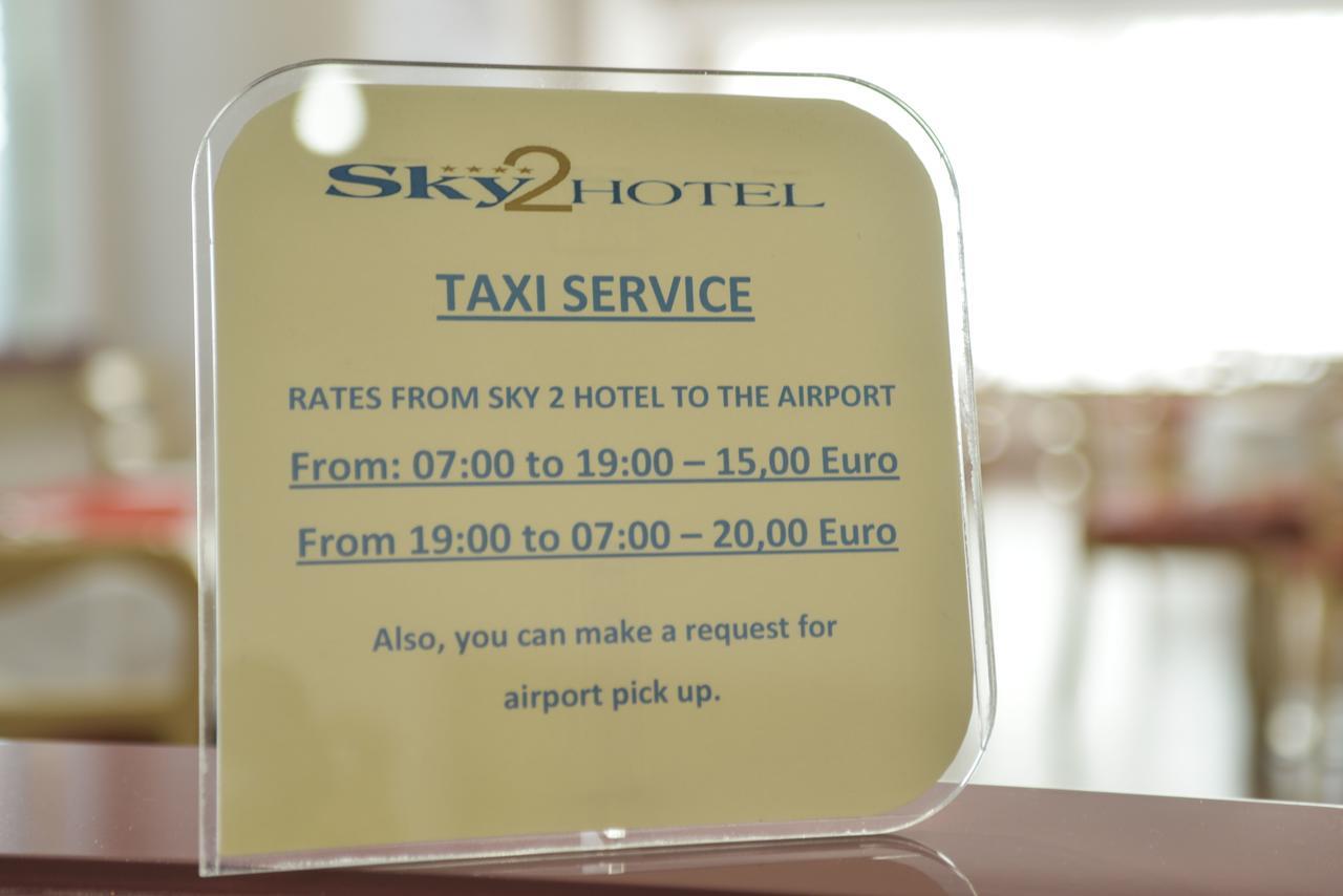 Sky 2 Hotel Tirana Eksteriør billede